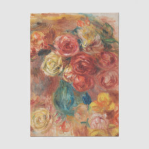 Papel De Seda Ramo de flores de Renoir