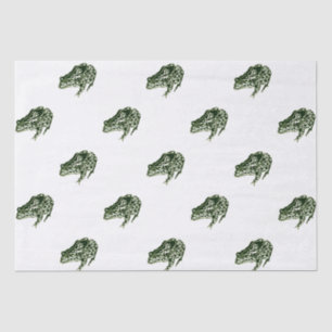 Papel De Seda Rana verde