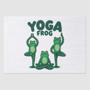 Papel De Seda Ranas de yoga