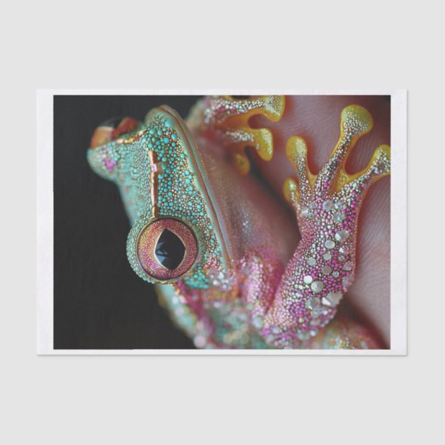 Papel De Seda Ranas y diamantes10 (Anverso)