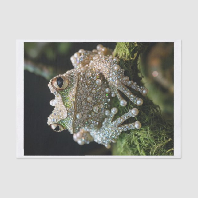 Papel De Seda Ranas y diamantes9 (Anverso)