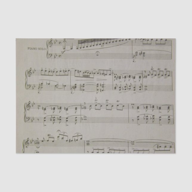 Papel De Seda Rapsodia en azul (Anverso)