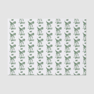 Papel De Seda Raptor de caza verde forestal