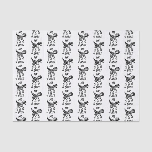Papel De Seda Raptor negro (Anverso)