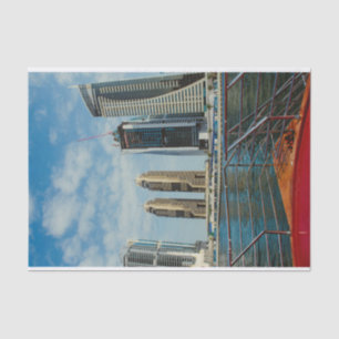 Papel De Seda Rascacielos de Dubai Marina