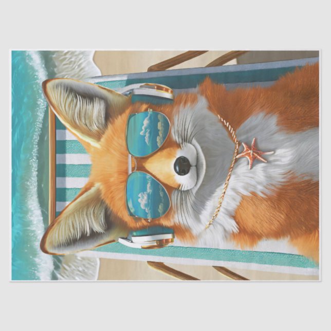 Papel De Seda Rascal Fox, Día Dos Camisas Apagadas (Anverso)