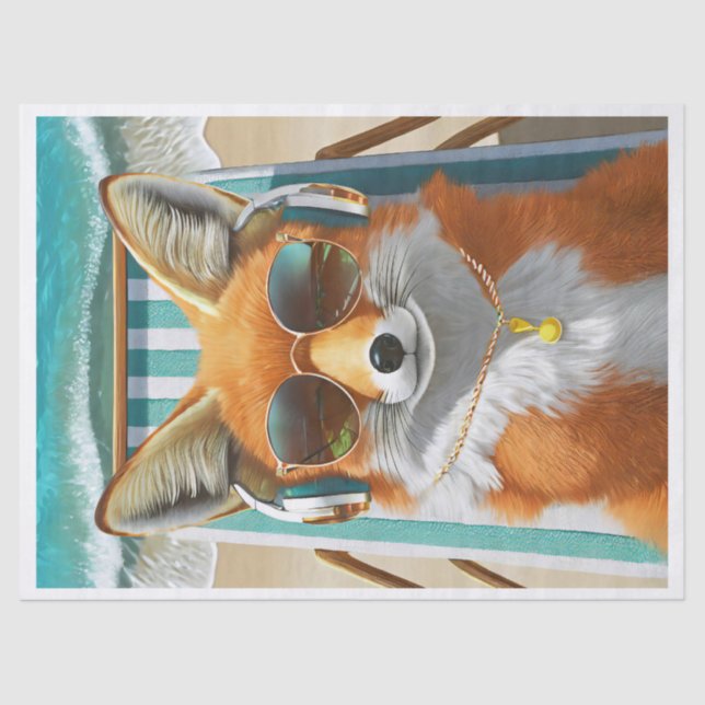 Papel De Seda Rascal Fox, Día Dos Camisas Apagadas (Anverso)
