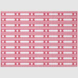 Papel De Seda Raspberry Bone Inlay Dots Border Decoupage Paper 