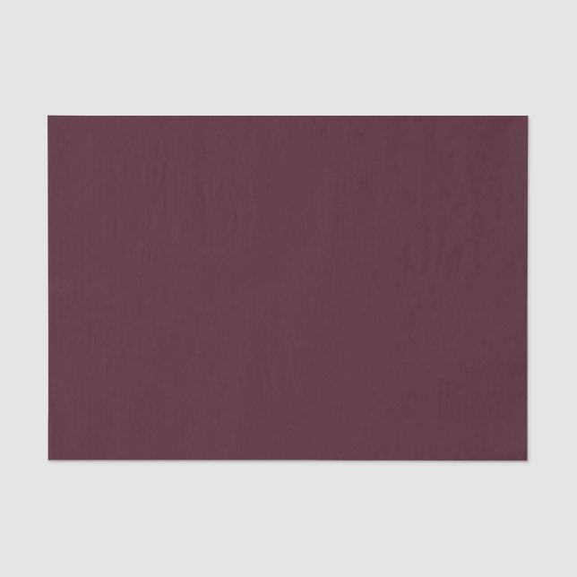 Papel De Seda Raspberry burgundy | burdeos sólidos (Anverso)