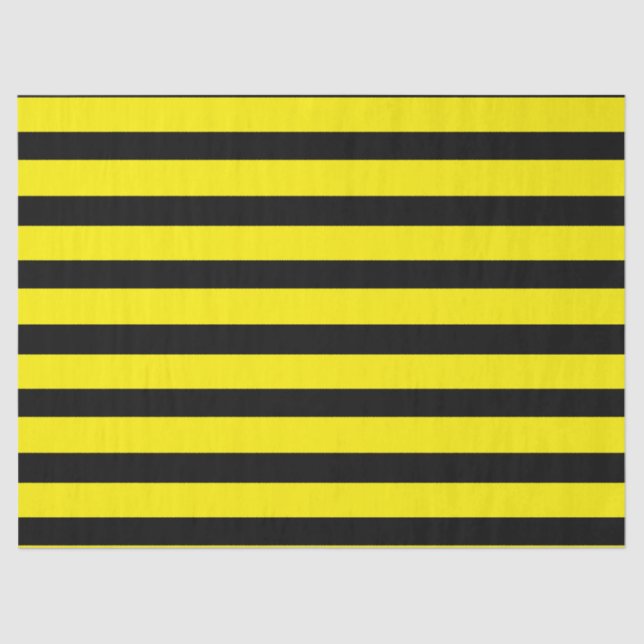 Papel De Seda Rastreo amarillo y negro (Anverso)