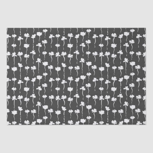 Papel De Seda Rastros florales (Anverso)