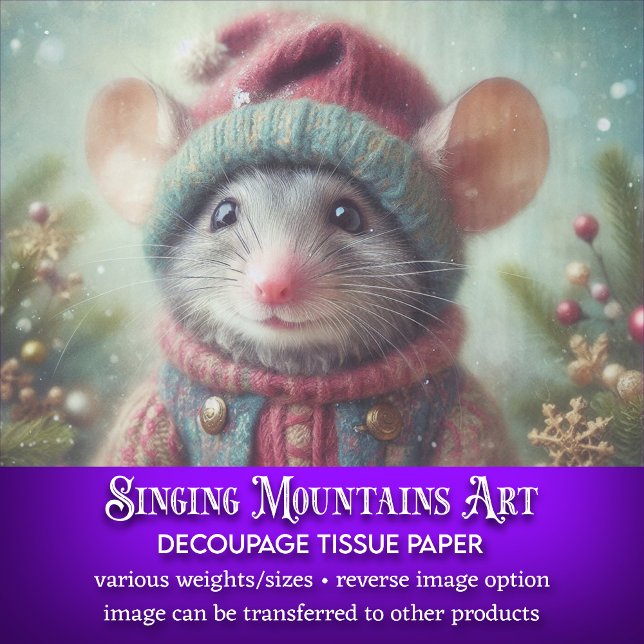 Papel De Seda Ratón caprichoso en la desorientación de Gorra de  (Subido por el creador)