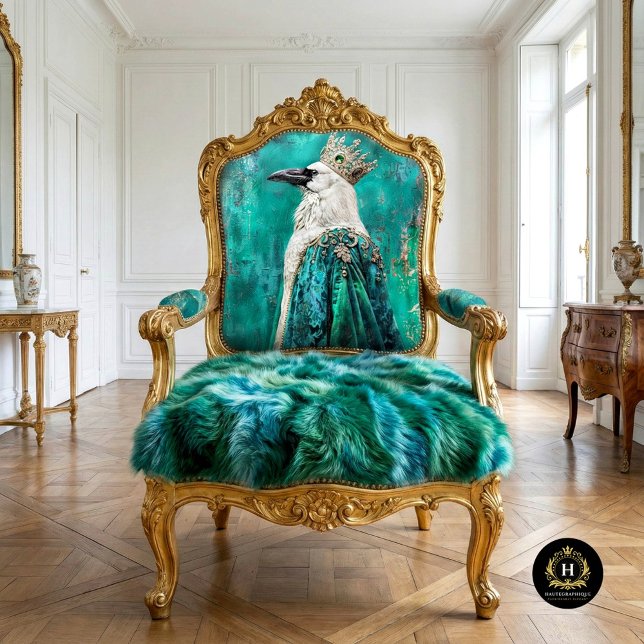 Papel De Seda Ravena blanca en Verde azulado desconchamiento del (Subido por el creador)