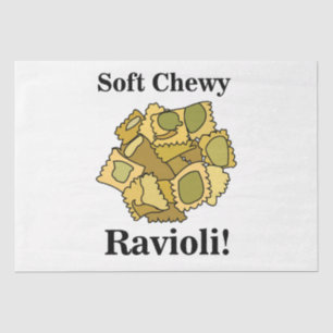 Papel De Seda Ravioli Pasta Comida Italiana Cumpleaños