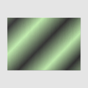 Papel De Seda Raya verde y negra