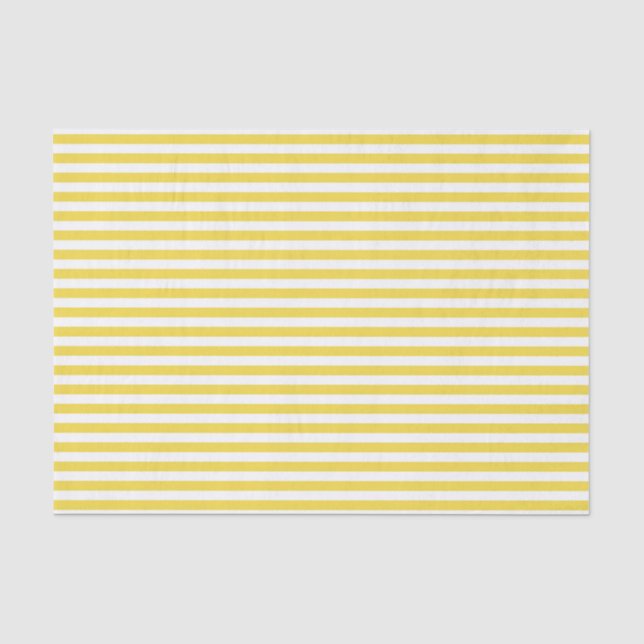 Papel De Seda Rayas Amarillas (Anverso)