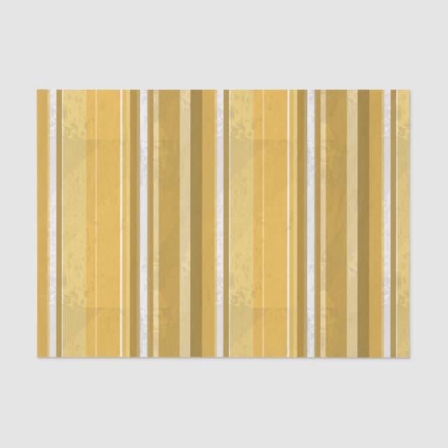 Papel De Seda Rayas amarillas de caramelo (Anverso)