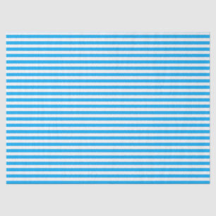 Papel De Seda Rayas Azules