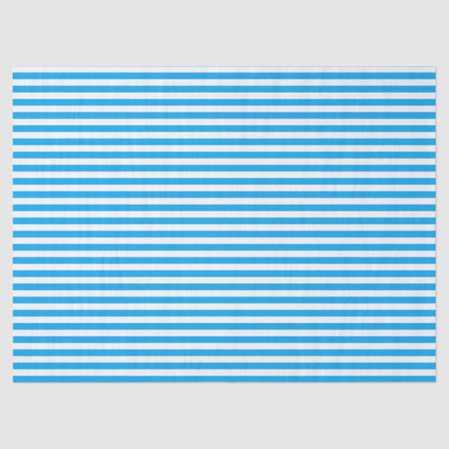 Papel De Seda Rayas Azules (Anverso)