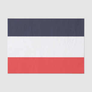 Papel De Seda Rayas azules blancas y rojas a rayas