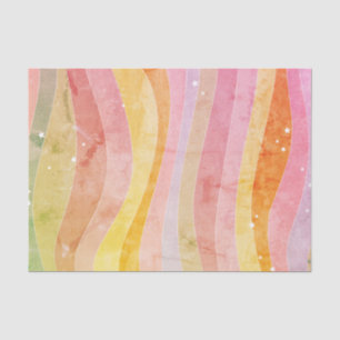 Papel De Seda Rayas de Acuarela