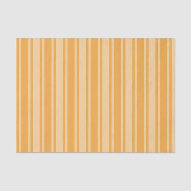 Papel De Seda Rayas de caramelo amarillo (Anverso)