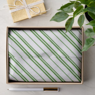 Papel De Seda Rayas de Caramelo de Navidad con sabor a Menta