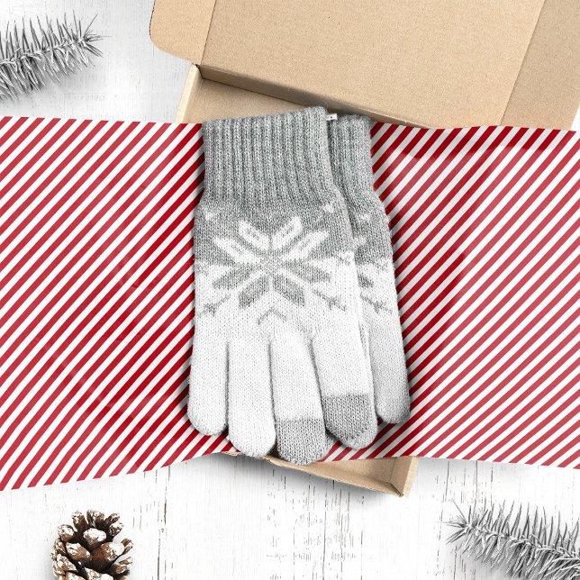 Papel De Seda Rayas De Caramelo Rojo Y Blanco Navidad (Subido por el creador)