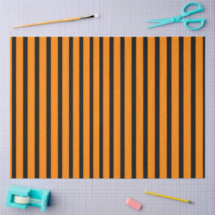 Papel De Seda Rayas de Halloween
