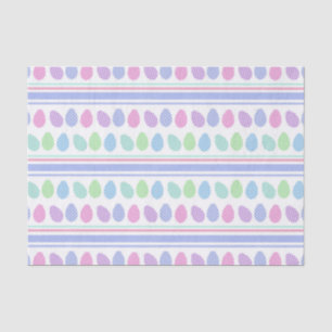 Papel De Seda Rayas de huevo de Pascua