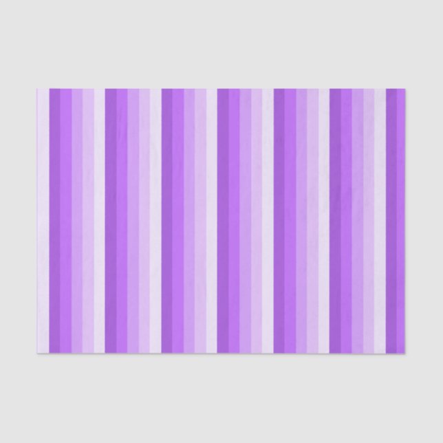 Papel De Seda Rayas de sombra púrpura (Anverso)