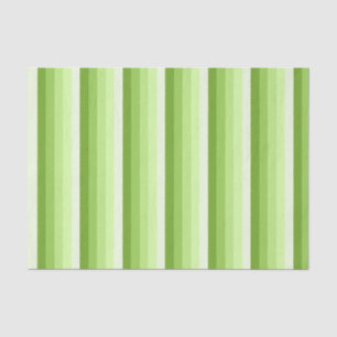 Papel De Seda Rayas de sombra verde limón