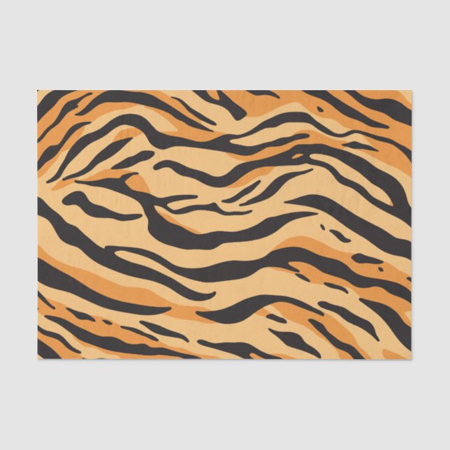 Papel De Seda Rayas de Tigre (Anverso)