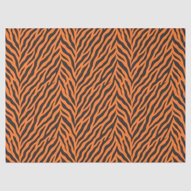Papel De Seda Rayas de Tigre (Anverso)