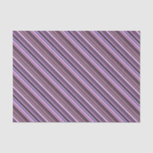 Papel De Seda Rayas diagonales malvas