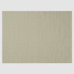 Papel De Seda Rayas finas de verde oliva y beige