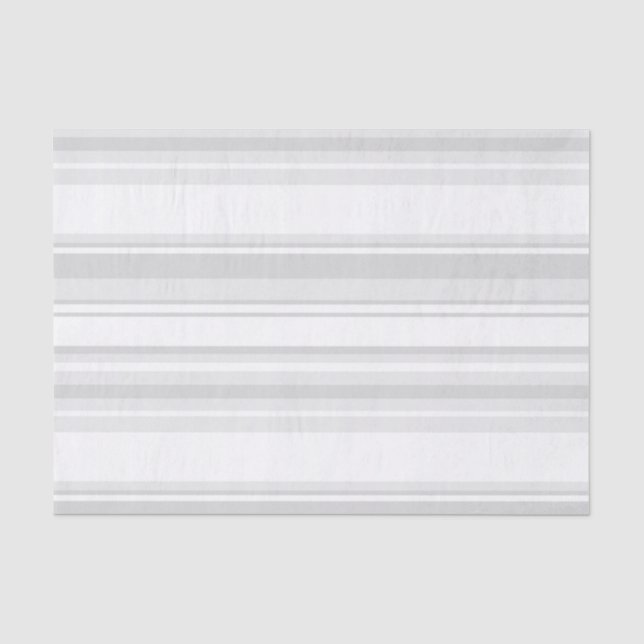 Papel De Seda Rayas grises claras (Anverso)
