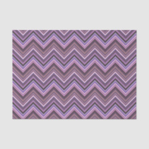 Papel De Seda Rayas Mauve zigzag
