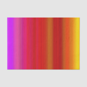 Papel De Seda Rayas multicolores abstractas