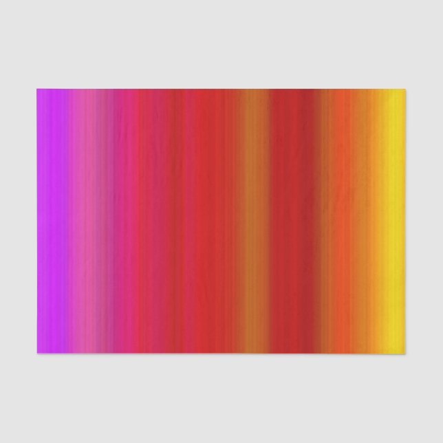 Papel De Seda Rayas multicolores abstractas (Anverso)