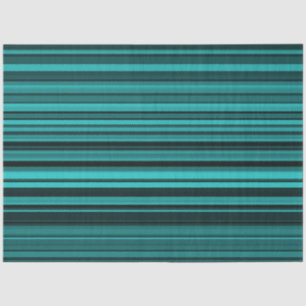 Papel De Seda Rayas Negras Verde Azul