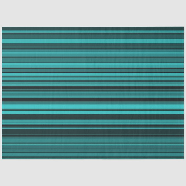 Papel De Seda Rayas Negras Verde Azul (Anverso)