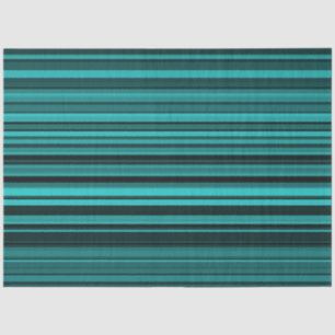 Papel De Seda Rayas negras verde azuladas