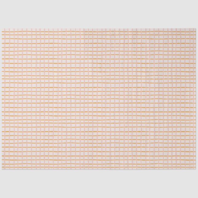 Papel De Seda Rayas Pastel Amarillo y Rosa (Anverso)