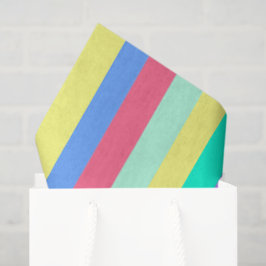 Papel De Seda Rayas pastel de primavera energizantes