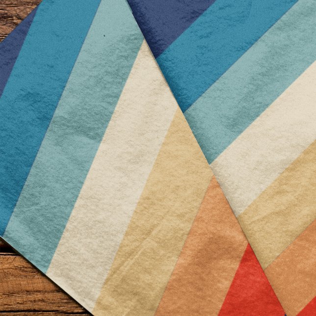 Papel De Seda Rayas Retro de los 70 Groovy  (Subido por el creador)