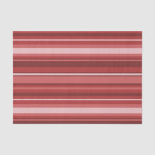 Papel De Seda Rayas rojas