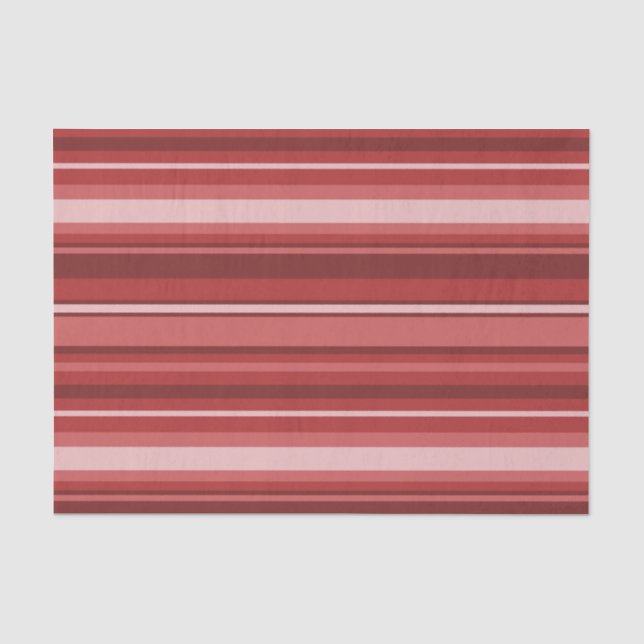 Papel De Seda Rayas rojas (Anverso)