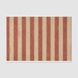 Papel De Seda Rayas rojas onduladas (vertical)