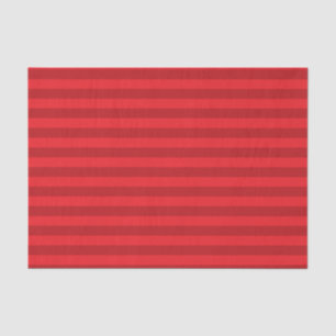 Papel De Seda Rayas rojo oscuro y rojas